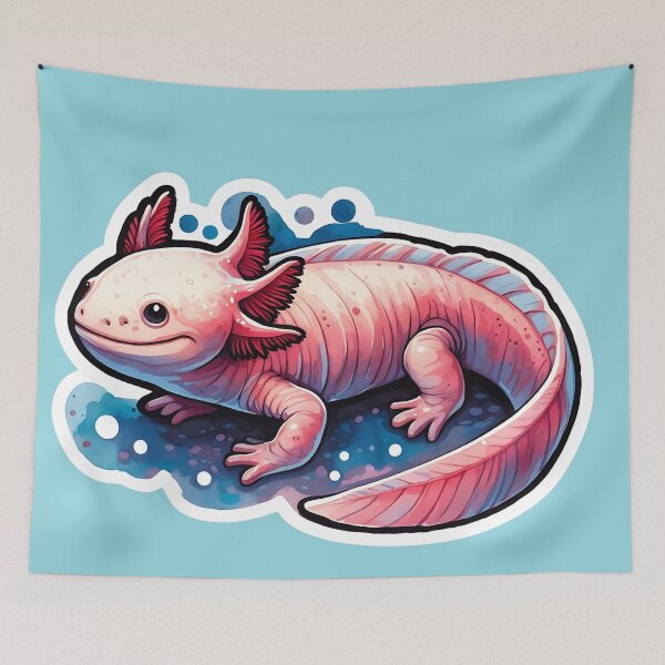 Item preview, Axolotl Art #125 | Axolotl Lovers designed and sold by ksgraphics222.