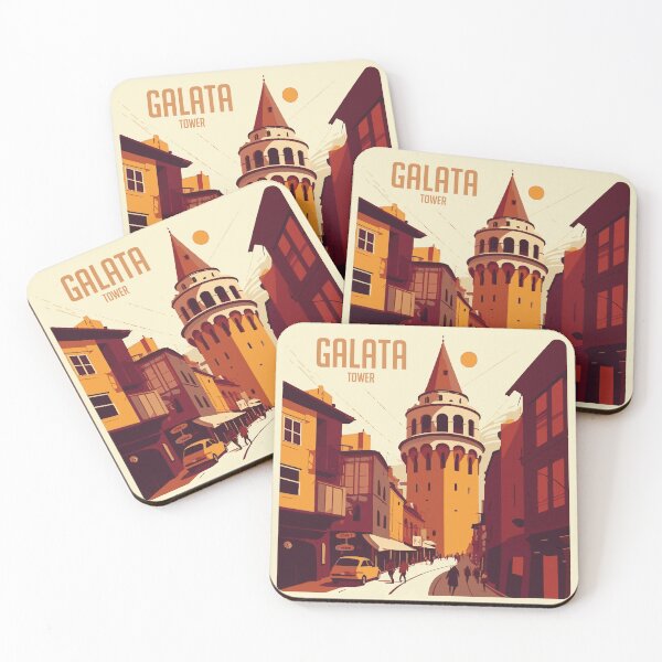 Item preview, Galata Tower designed and sold by skalihm.