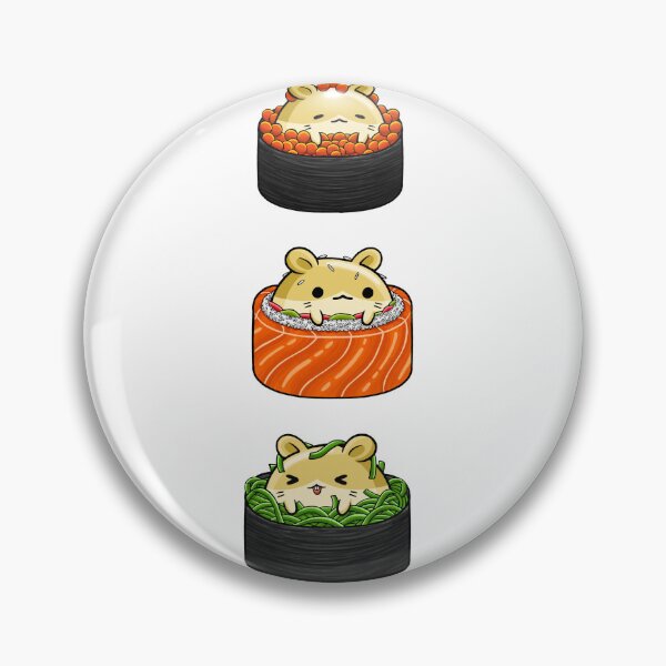 Item preview, Hamster Sushi Roll designed and sold by ReeReeDesigns.