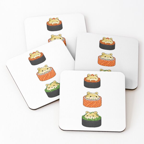Item preview, Hamster Sushi Roll designed and sold by ReeReeDesigns.