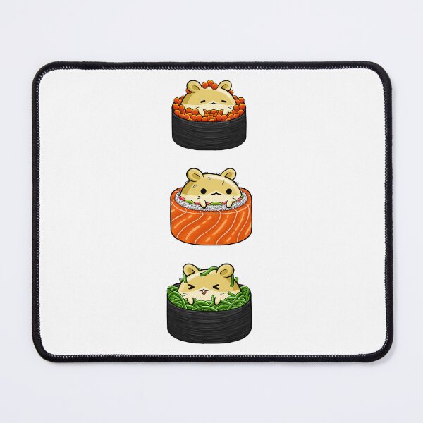 Item preview, Hamster Sushi Roll designed and sold by ReeReeDesigns.