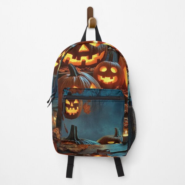 Item preview, Spooky Pumpkin Patch: A Halloween Night Scene designed and sold by Ice Diamond Designs.