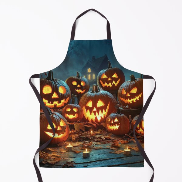 Item preview, Spooky Pumpkin Patch: A Halloween Night Scene designed and sold by Ice Diamond Designs.