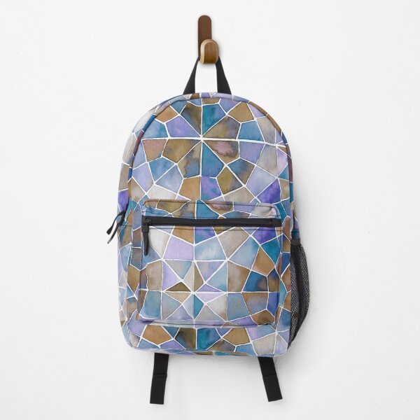 Item preview, Islamic Geometry in Watercolor blue designed and sold by GinColorist.