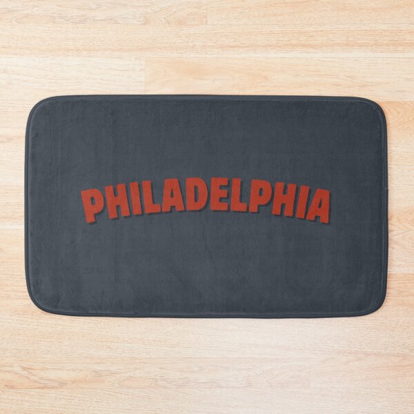 Item preview, Philadelphia (block typeface) in red minimalist designed and sold by DesignCollectiv.
