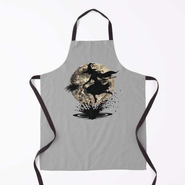 Item preview, Witch on a broom. Moon. designed and sold by MagelliShop.