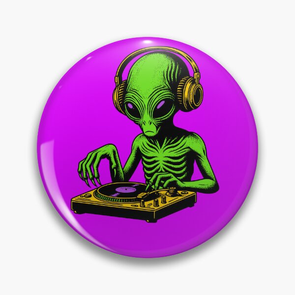 Item preview, Alien DJ designed and sold by roswellboutique.