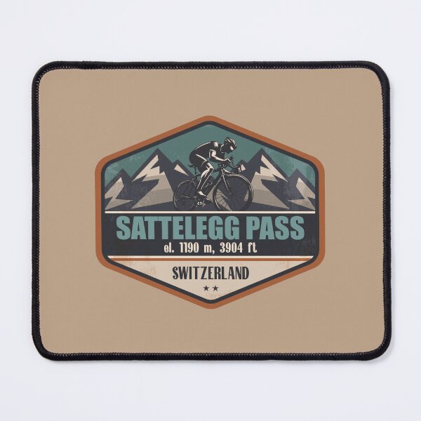 Item preview, Sattelegg Pass Switzerland Cycling Mountain Design designed and sold by CynthiaGraphics.