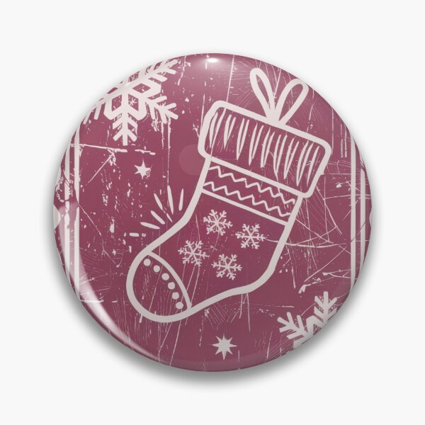 Item preview, Christmas stocking,  Christmas stocking, stamp with a Christmas star, Merry Christmas, Christmas tree,  reindeer, stamp with Santa Claus, Santa Claus designed and sold by PRYMULLART.