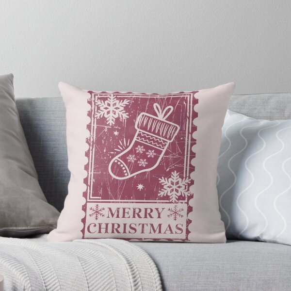 Item preview, Christmas stocking,  Christmas stocking, stamp with a Christmas star, Merry Christmas, Christmas tree,  reindeer, stamp with Santa Claus, Santa Claus designed and sold by PRYMULLART.