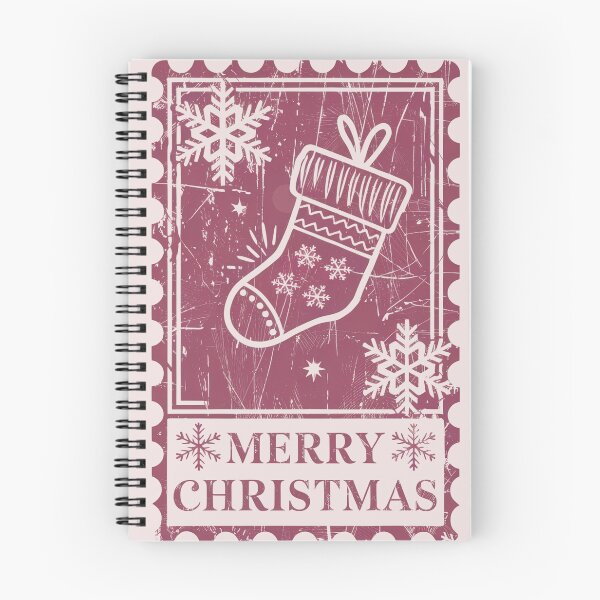 Item preview, Christmas stocking,  Christmas stocking, stamp with a Christmas star, Merry Christmas, Christmas tree,  reindeer, stamp with Santa Claus, Santa Claus designed and sold by PRYMULLART.