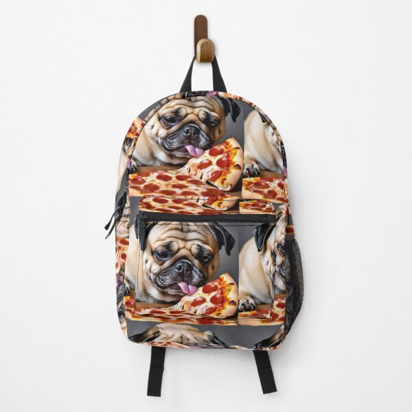 Item preview, Little puggy pizza hound designed and sold by pug-maniac.
