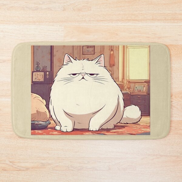 Item preview, Grumpy, Bored, Sleepy Cat designed and sold by Emyku.