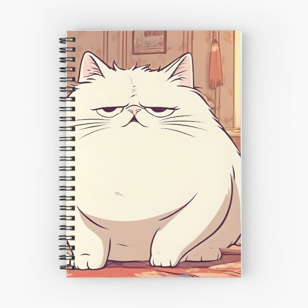 Item preview, Grumpy, Bored, Sleepy Cat designed and sold by Emyku.