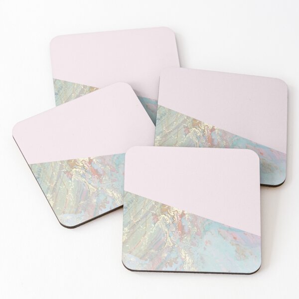 Item preview, Blush pastel marble glamour designed and sold by marbleco.