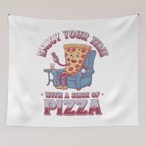 Item preview, Enjoy your time - Pizza fan designed and sold by JansenGS.