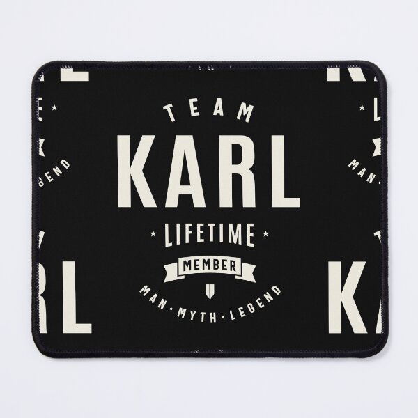 Item preview, Team Karl Lifetime Member Funny Name Karl designed and sold by cidolopez.