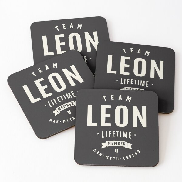 Item preview, Team Leon Lifetime Member Funny Name Leon designed and sold by cidolopez.