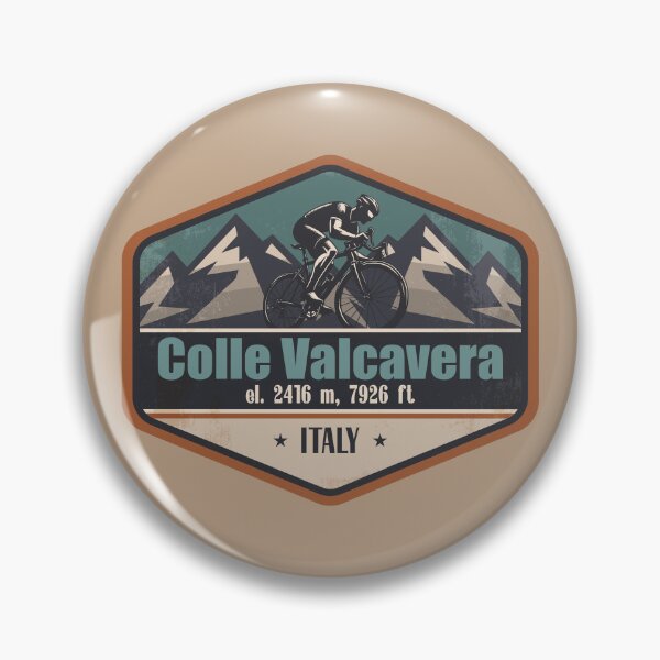 Item preview, Colle Valcavera Italy Cycling Mountain Design designed and sold by CynthiaGraphics.