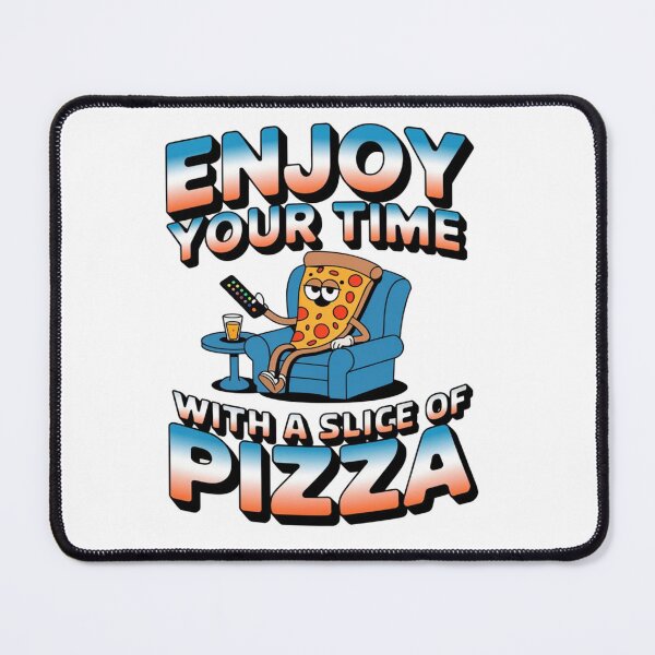 Item preview, Enjoy your time - Pizza fan designed and sold by JansenGS.
