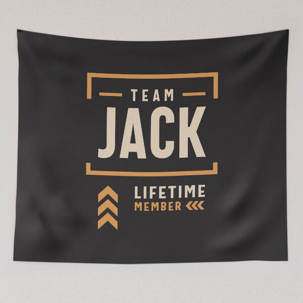 Item preview, Team Jack Lifetime Member Funny Name Jack designed and sold by cidolopez.