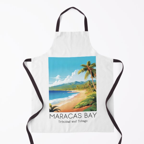 Item preview, A Vintage Travel Illustration of Maracas Bay - Trinidad and Tobago designed and sold by GoodOldVintage.