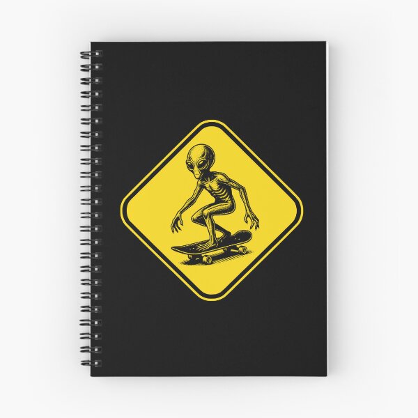 Item preview, Alien Skater Road Sign designed and sold by roswellboutique.