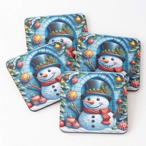 Item preview, snowman with Christmas decorations designed and sold by HA-Design-Kunst.