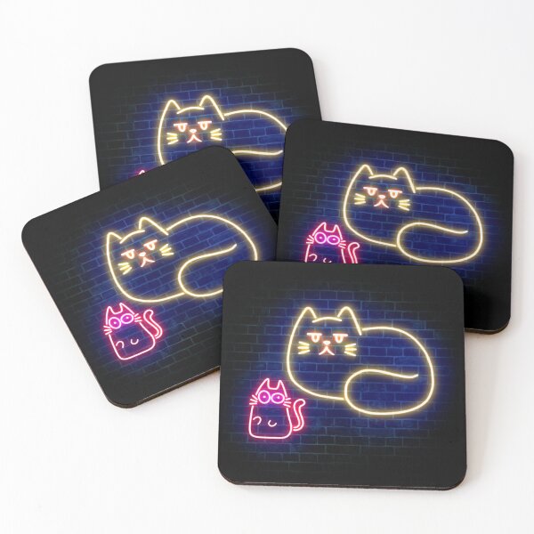 Item preview, Cats neon sign designed and sold by Onismika.