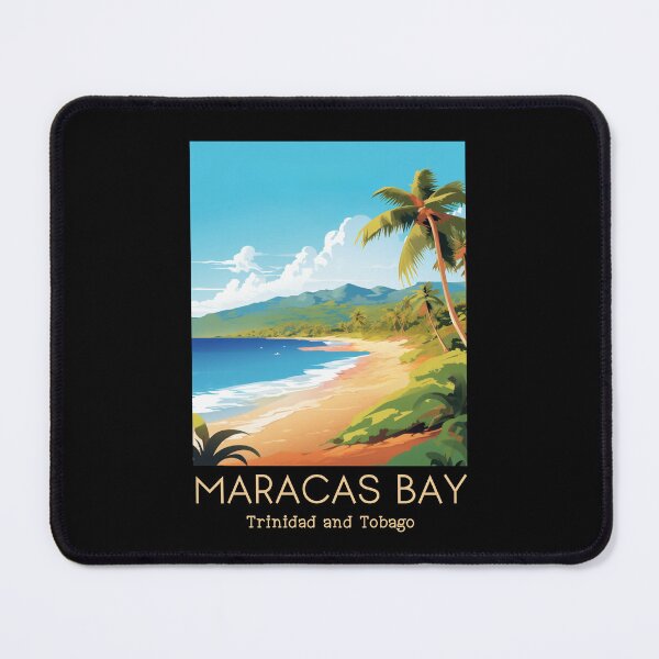 Item preview, A Vintage Travel Illustration of Maracas Bay - Trinidad and Tobago designed and sold by GoodOldVintage.