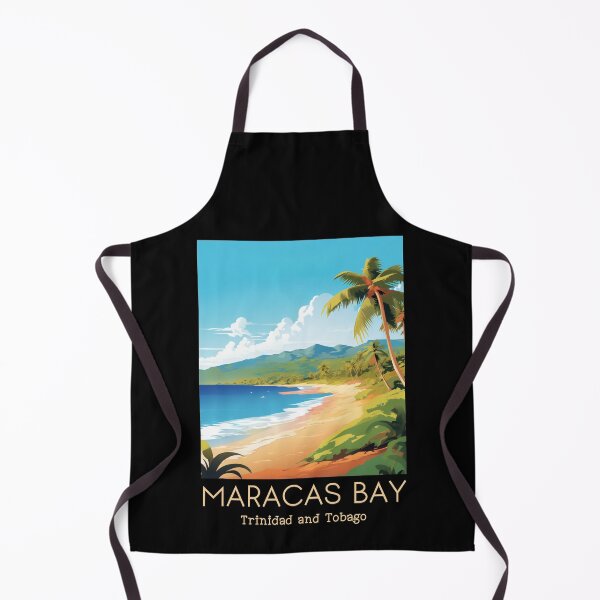 Item preview, A Vintage Travel Illustration of Maracas Bay - Trinidad and Tobago designed and sold by GoodOldVintage.
