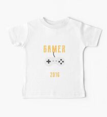 Camiseta para bebés Die Besten Gamer Spawnen 2016