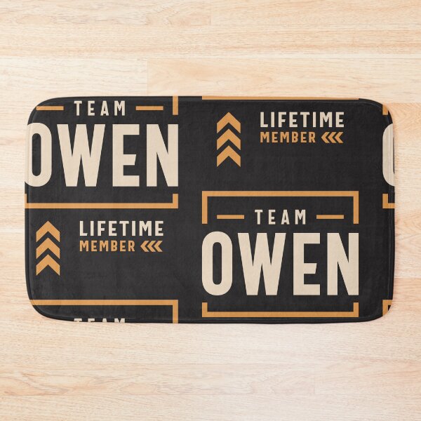 Item preview, Team Owen Lifetime Member Funny Name Owen designed and sold by cidolopez.