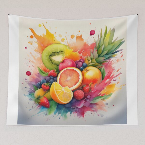 Item preview, Fresh and Vibrant Fruit Splash designed and sold by RaiyaTees.