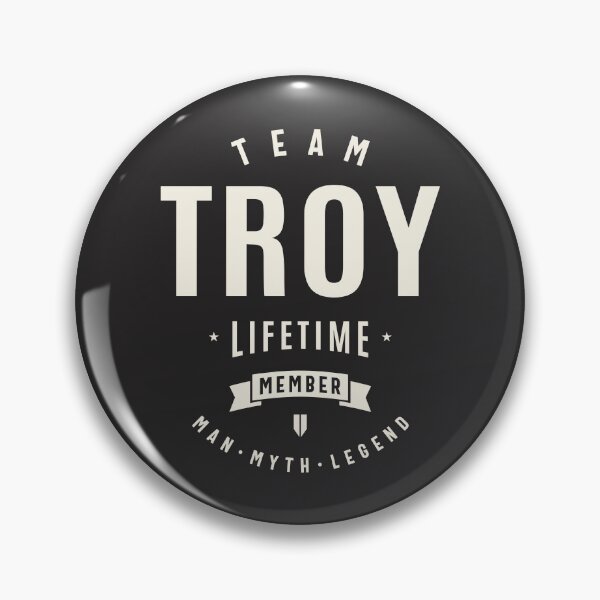 Artikelvorschau, Team Troy Lebenslanges Mitglied Lustiger Name Troy entworfen und verkauft von cidolopez.