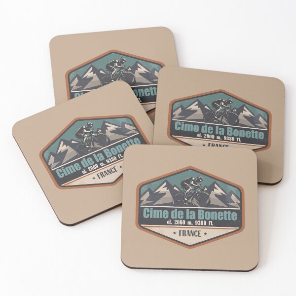 Item preview, Cime de la Bonette France Cycling Mountain Design designed and sold by CynthiaGraphics.