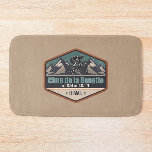Item preview, Cime de la Bonette France Cycling Mountain Design designed and sold by CynthiaGraphics.