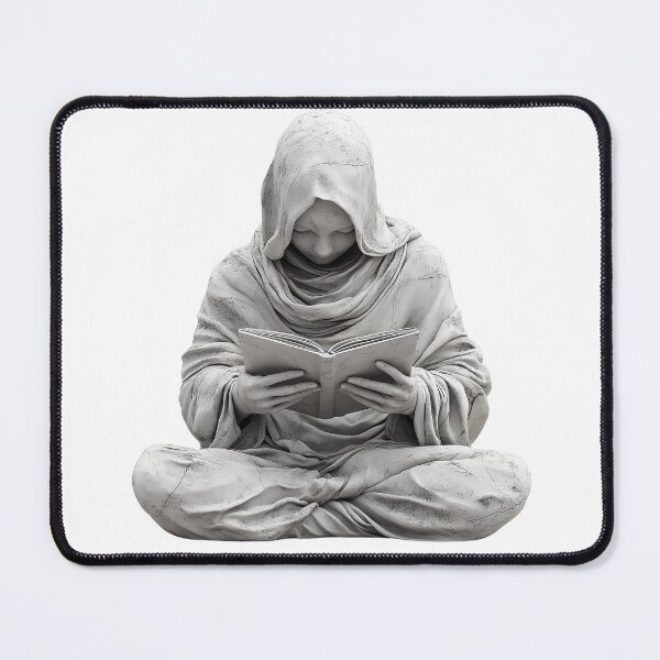 Item preview, A serene statue of a hooded designed and sold by Thanakan-Design.