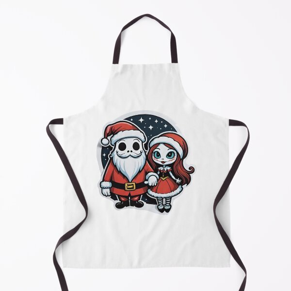 Item preview, Jack & Sally as Santa & Mrs. Claus designed and sold by Spike The Punch Design Co..