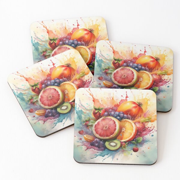 Item preview, Fruit Explosion in Vivid Colours designed and sold by RaiyaTees.