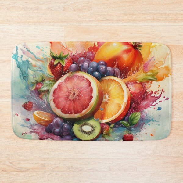 Item preview, Fruit Explosion in Vivid Colours designed and sold by RaiyaTees.