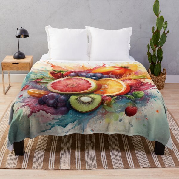 Item preview, Fruit Explosion in Vivid Colours designed and sold by RaiyaTees.