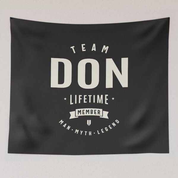 Item preview, Team Don Lifetime Member Funny Name Don designed and sold by cidolopez.