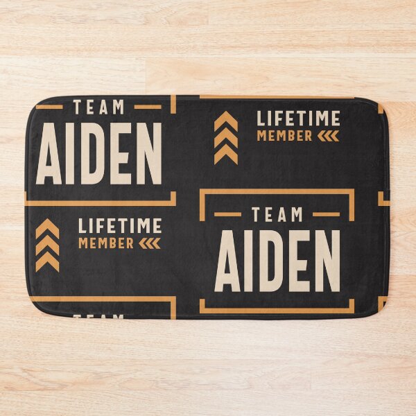 Item preview, Team Aiden Lifetime Member Funny Name Aiden designed and sold by cidolopez.