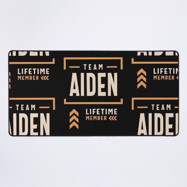 Item preview, Team Aiden Lifetime Member Funny Name Aiden designed and sold by cidolopez.