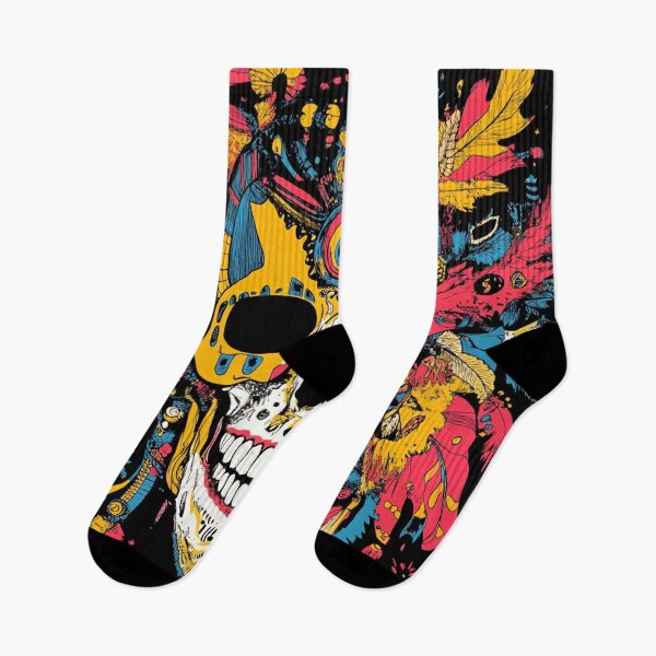Item preview, Day of the Dead Sugar Skull: A Vibrant Aztec Design designed and sold by Ice Diamond Designs.