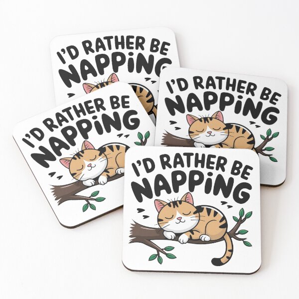Item preview, Rather Be Napping Cat  designed and sold by MonkiFlipp.