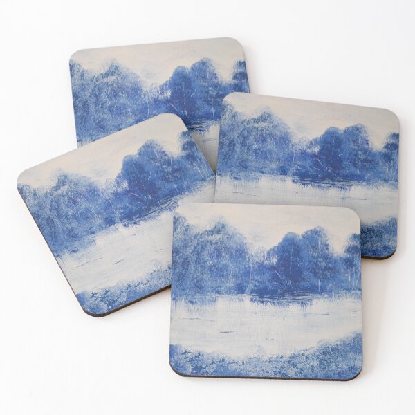 Item preview, Work in blue designed and sold by Uniqueartbyjoy.
