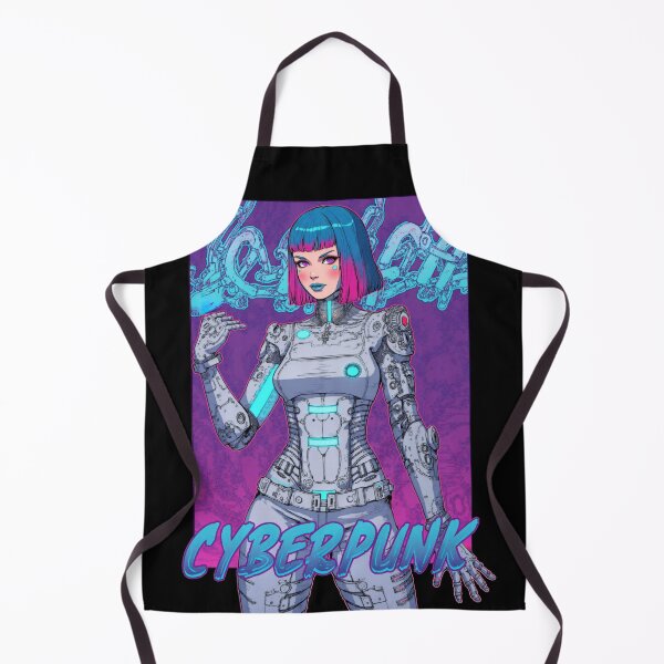 Item preview, Cyberpunk, Mox, Neon futuristi, Purple Punk, designed and sold by Smash-420.