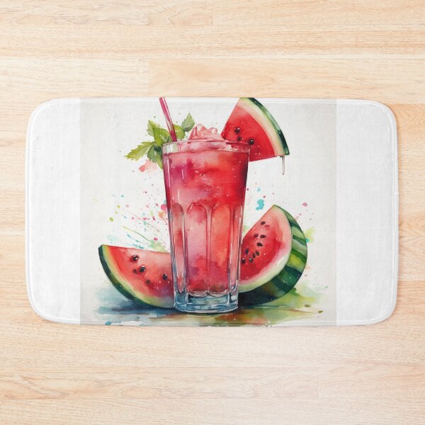 Item preview, Refreshing Watermelon Juice Illustration designed and sold by RaiyaTees.
